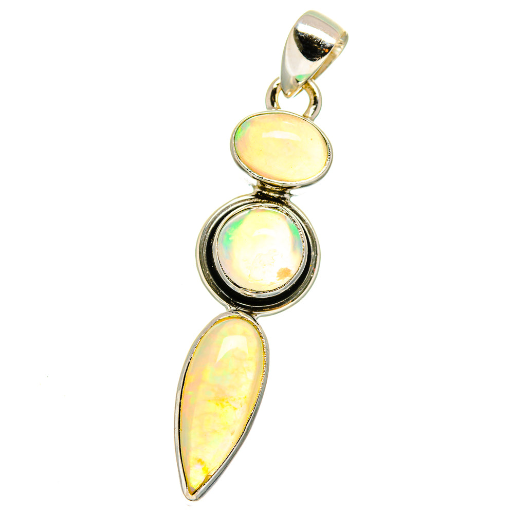Ethiopian Opal Pendants handcrafted by Ana Silver Co - PD15762