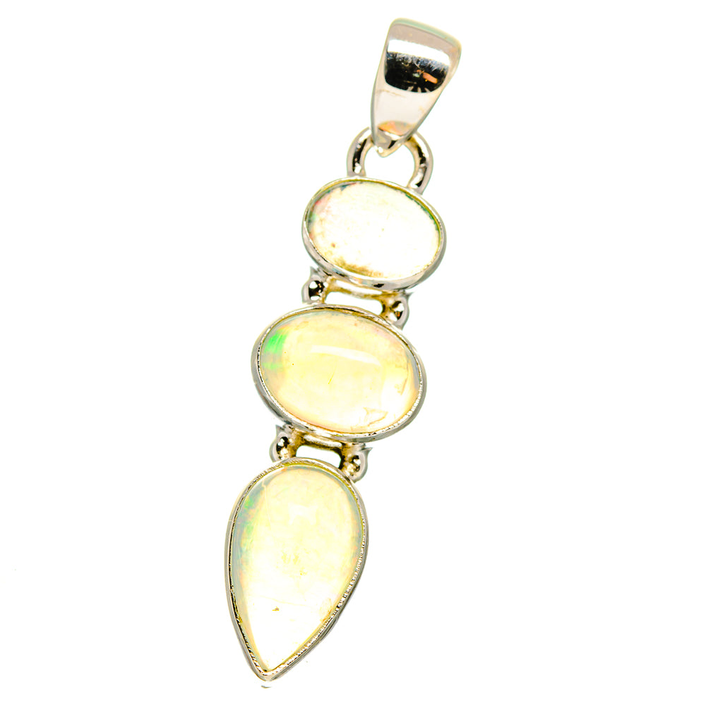 Ethiopian Opal Pendants handcrafted by Ana Silver Co - PD15764