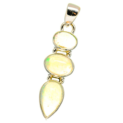 Ethiopian Opal Pendants handcrafted by Ana Silver Co - PD15764