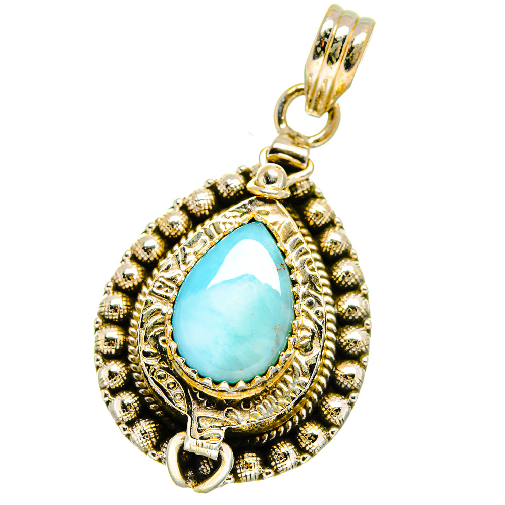 Larimar Pendants handcrafted by Ana Silver Co - PD15770