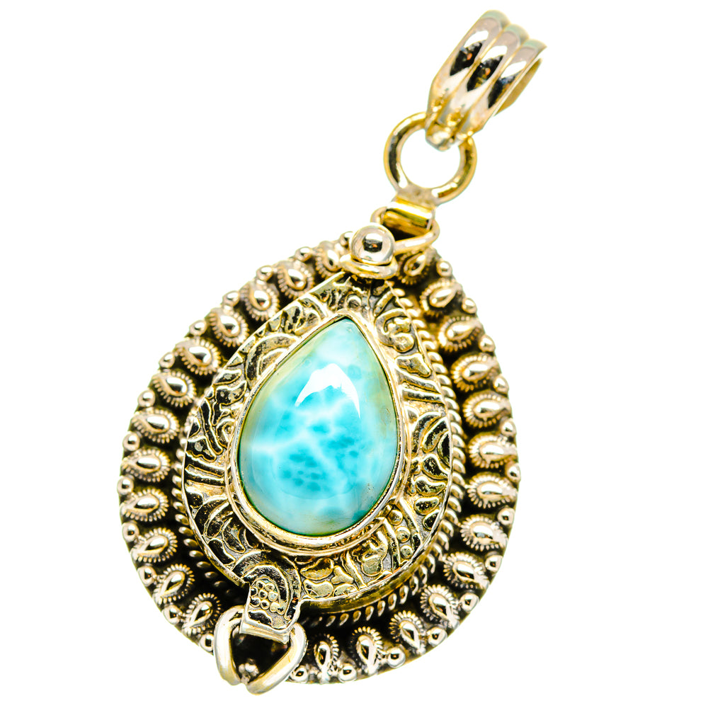Larimar Pendants handcrafted by Ana Silver Co - PD15775