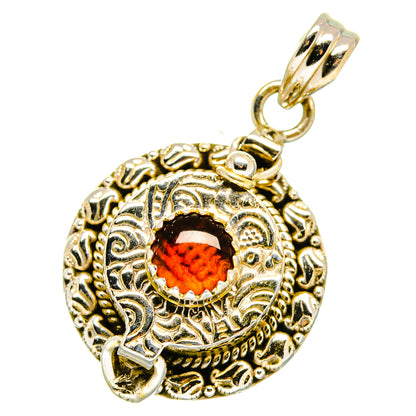 Garnet Pendants handcrafted by Ana Silver Co - PD15777