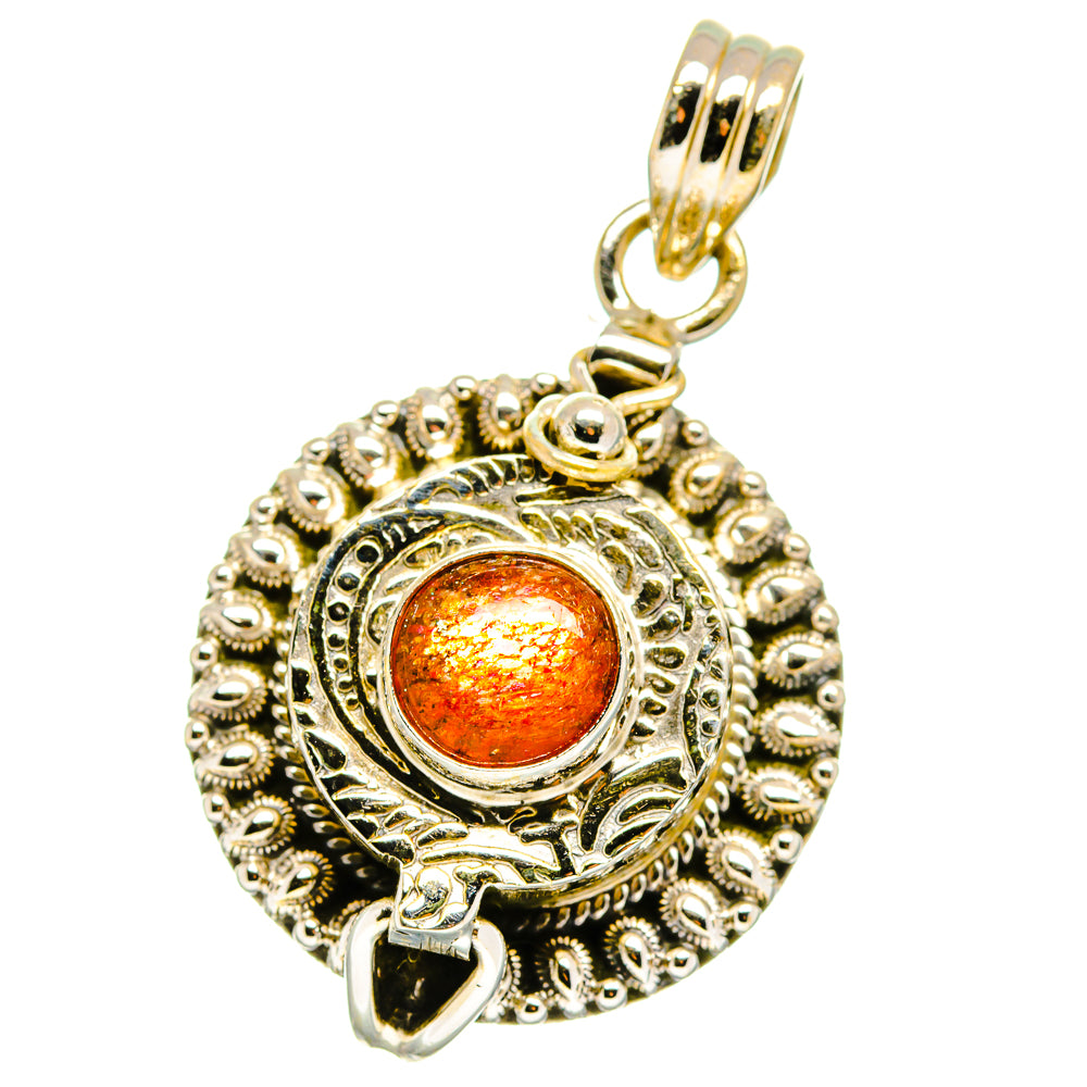 Sunstone Pendants handcrafted by Ana Silver Co - PD15778