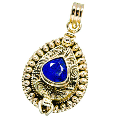 Lapis Lazuli Pendants handcrafted by Ana Silver Co - PD15782