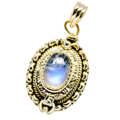 Rainbow Moonstone Pendants handcrafted by Ana Silver Co - PD15784