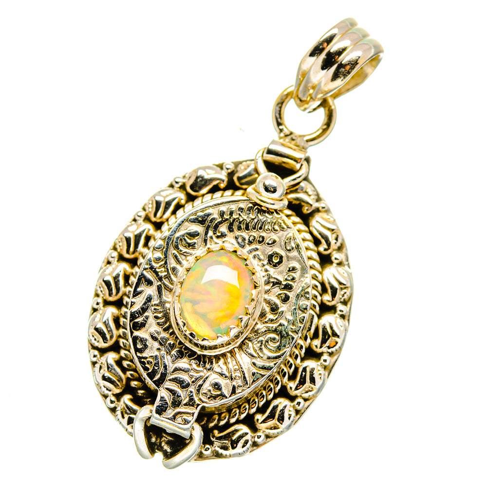 Ethiopian Opal Pendants handcrafted by Ana Silver Co - PD15785