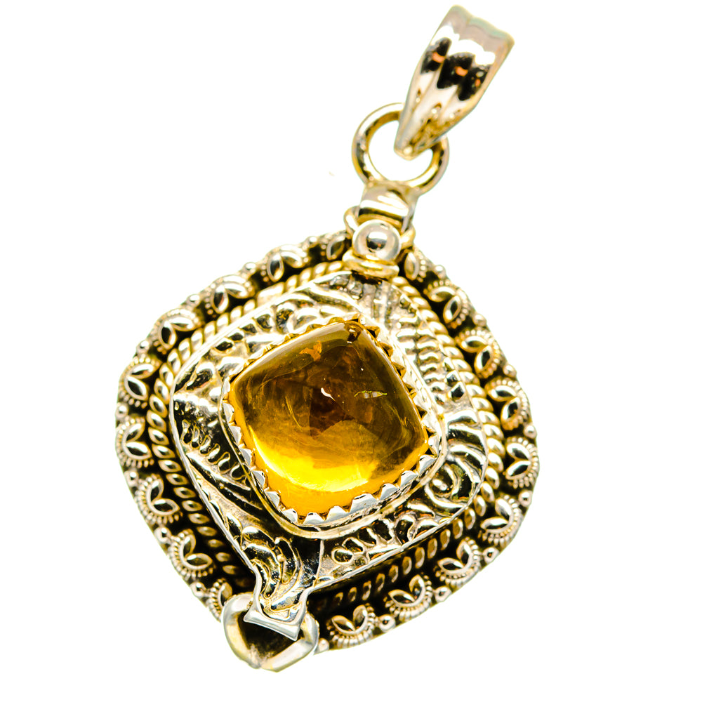 Citrine Pendants handcrafted by Ana Silver Co - PD15790