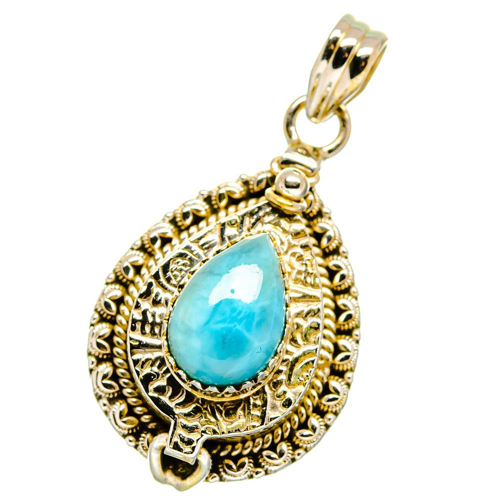 Larimar Pendants handcrafted by Ana Silver Co - PD15803