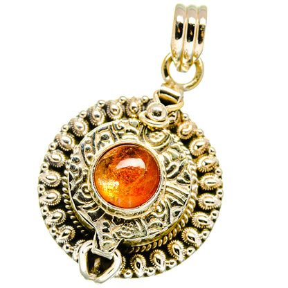 Sunstone Pendants handcrafted by Ana Silver Co - PD15804