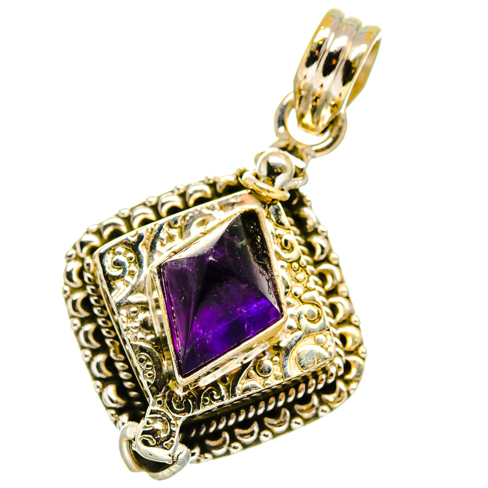 Amethyst Pendants handcrafted by Ana Silver Co - PD15810