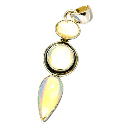 Ethiopian Opal Pendants handcrafted by Ana Silver Co - PD15815