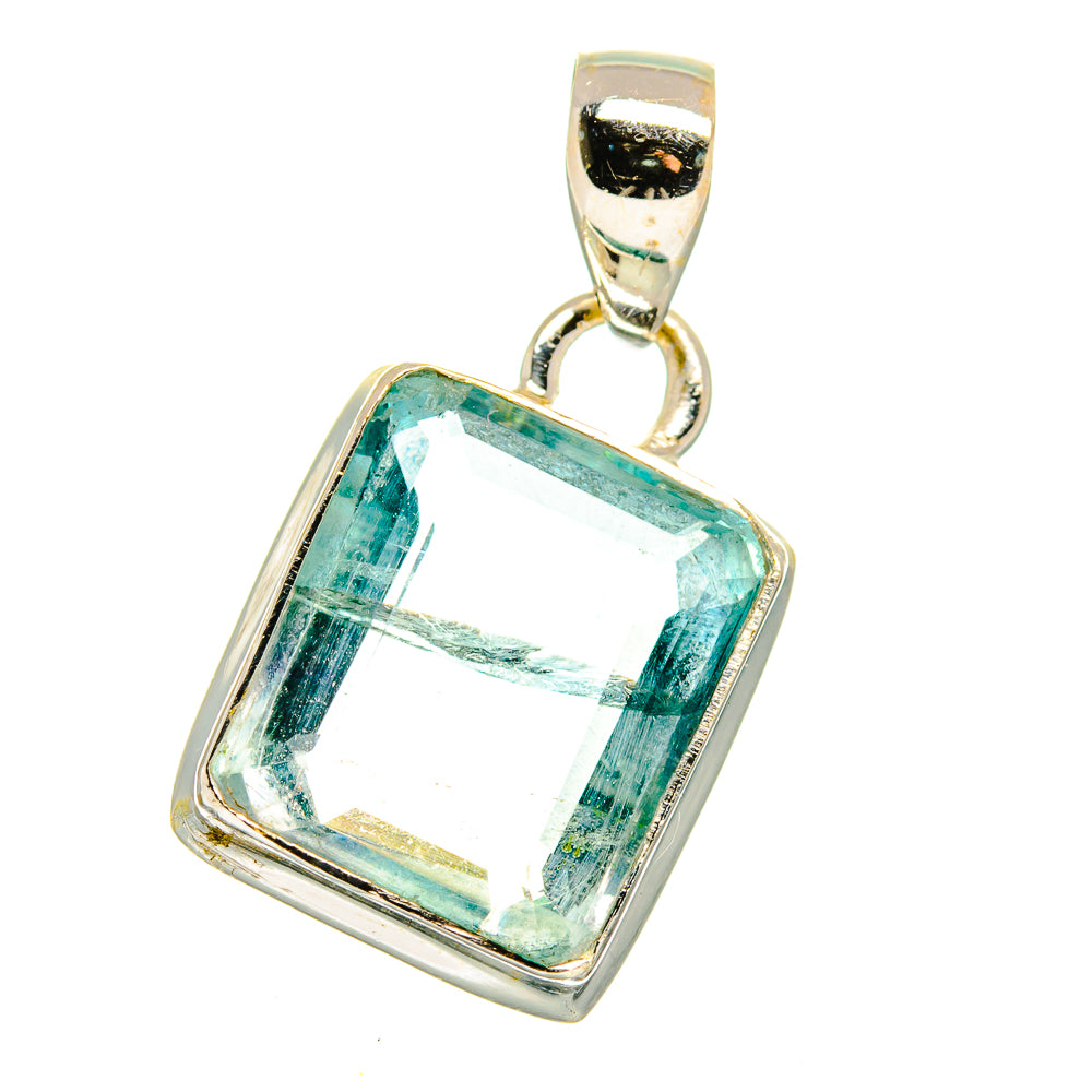 Green Fluorite Pendants handcrafted by Ana Silver Co - PD15837