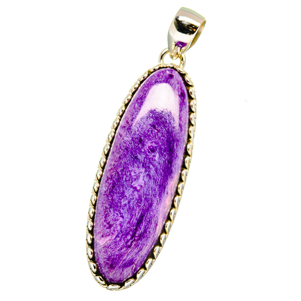 Charoite Pendants handcrafted by Ana Silver Co - PD15843