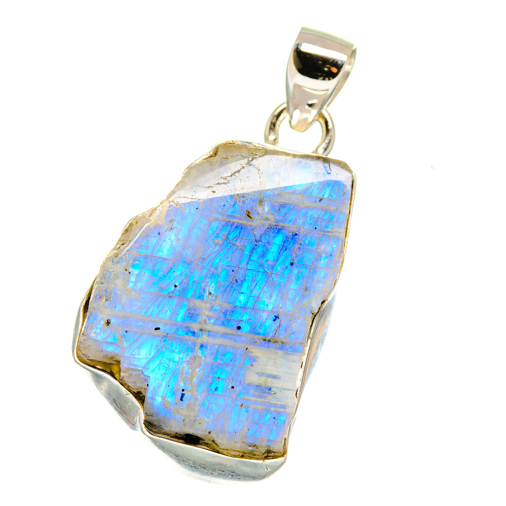 Rainbow Moonstone Pendants handcrafted by Ana Silver Co - PD15891