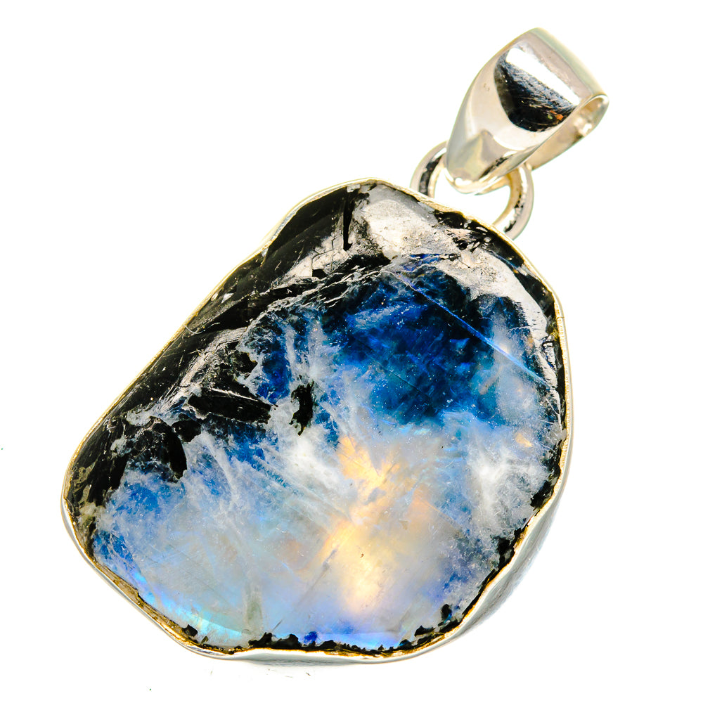 Rainbow Moonstone Pendants handcrafted by Ana Silver Co - PD15895