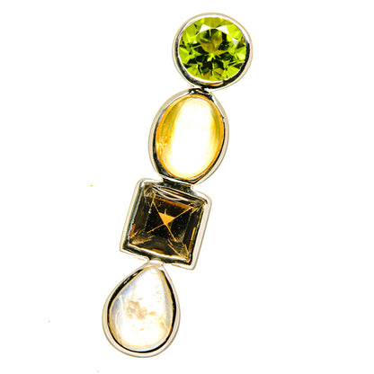 Rainbow Moonstone Pendants handcrafted by Ana Silver Co - PD15902