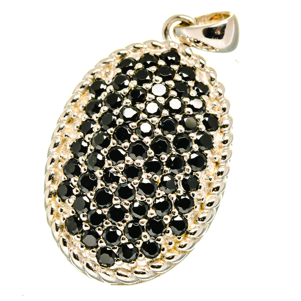 Black Onyx Pendants handcrafted by Ana Silver Co - PD15904