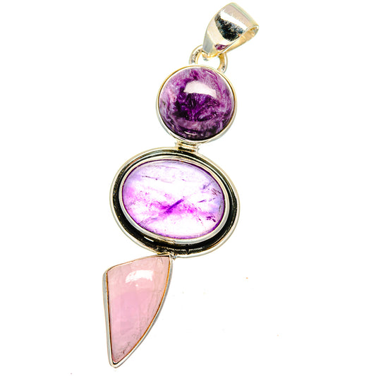Amethyst Pendants handcrafted by Ana Silver Co - PD15960