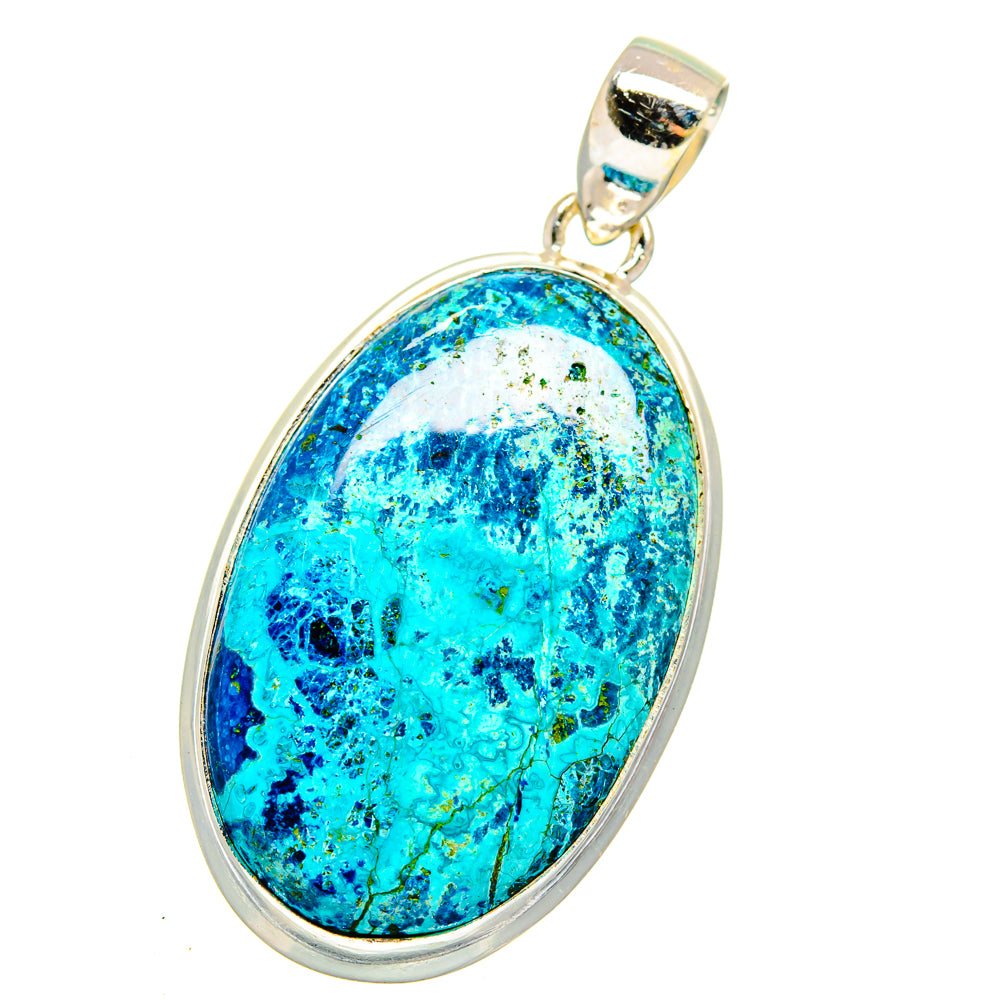 Shattuckite Pendants handcrafted by Ana Silver Co - PD15985