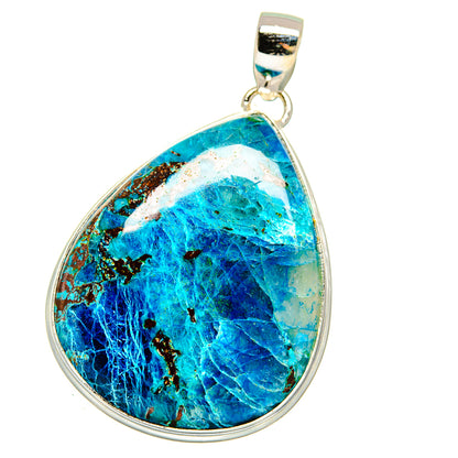 Shattuckite Pendants handcrafted by Ana Silver Co - PD15986