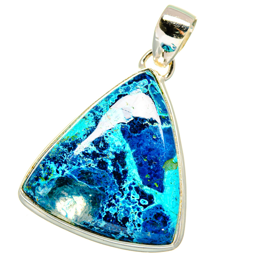 Shattuckite Pendants handcrafted by Ana Silver Co - PD15989