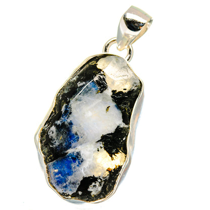 Rainbow Moonstone Pendants handcrafted by Ana Silver Co - PD15996