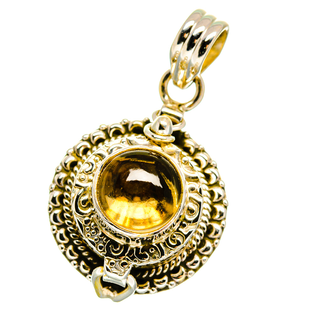 Citrine Pendants handcrafted by Ana Silver Co - PD16013