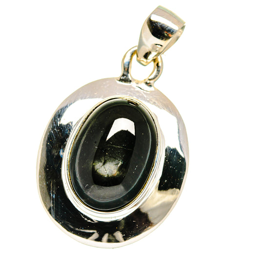 Star Diopside Pendants handcrafted by Ana Silver Co - PD16017