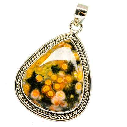 Ocean Jasper Pendants handcrafted by Ana Silver Co - PD16023