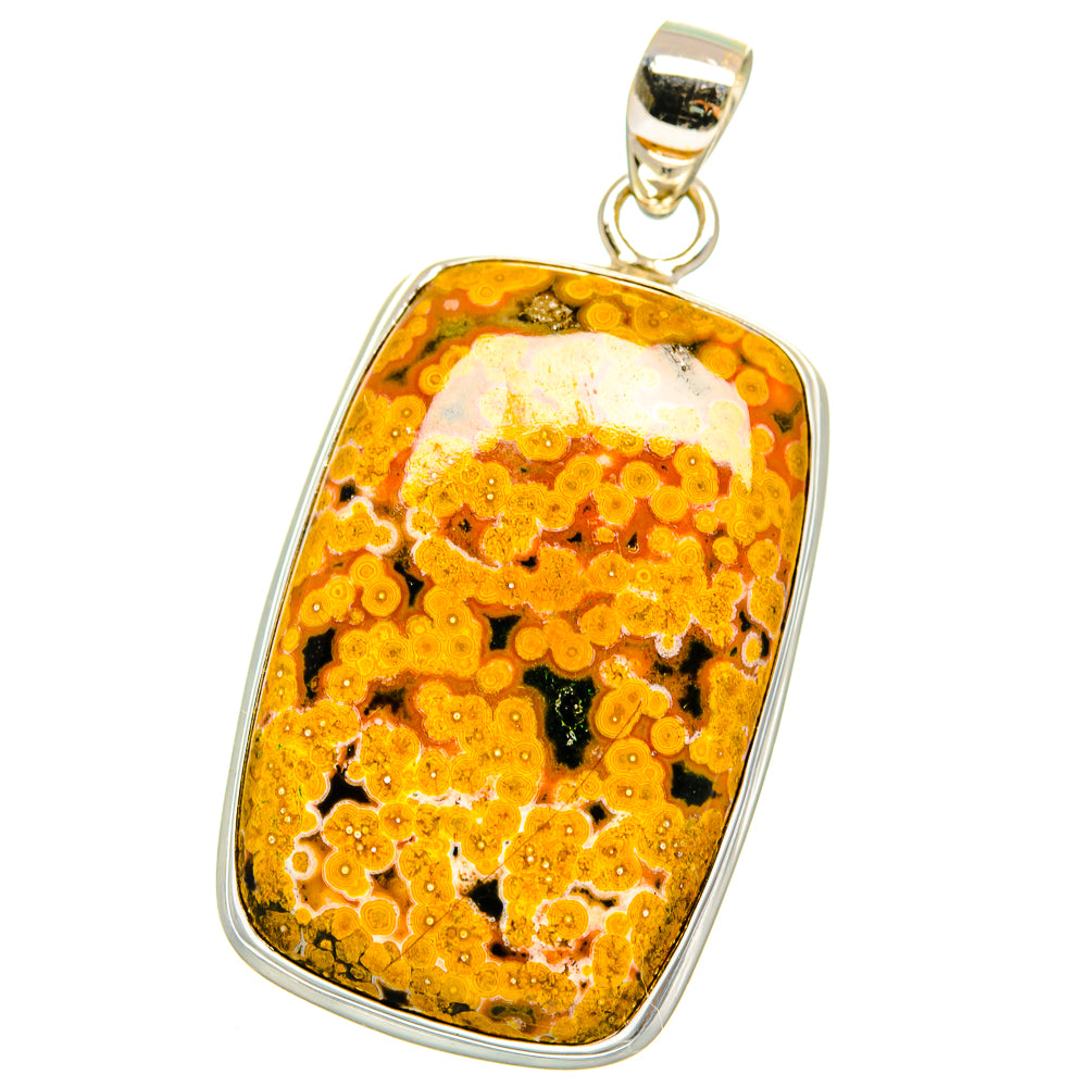 Ocean Jasper Pendants handcrafted by Ana Silver Co - PD16029