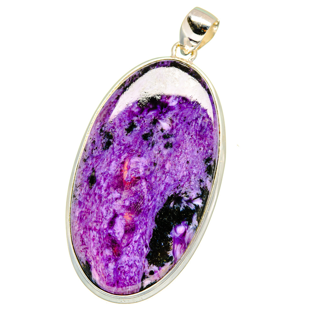 Charoite Pendants handcrafted by Ana Silver Co - PD16040