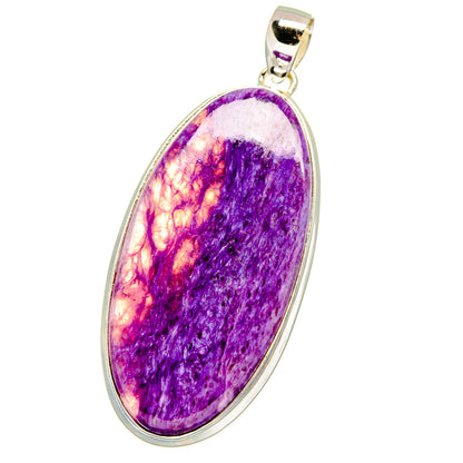 Charoite Pendants handcrafted by Ana Silver Co - PD16042