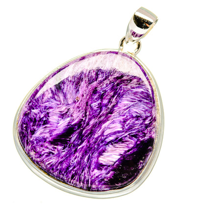 Charoite Pendants handcrafted by Ana Silver Co - PD16047