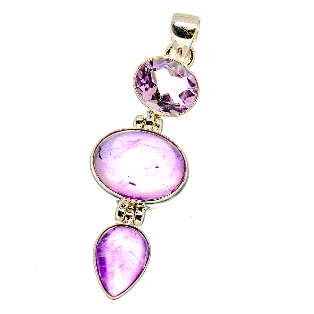 Amethyst Pendants handcrafted by Ana Silver Co - PD16063