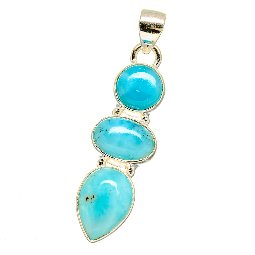 Larimar Pendants handcrafted by Ana Silver Co - PD16076
