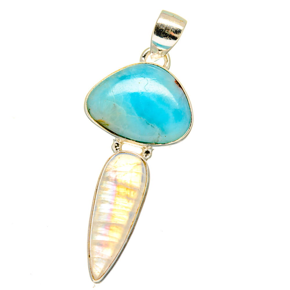 Larimar Pendants handcrafted by Ana Silver Co - PD16078