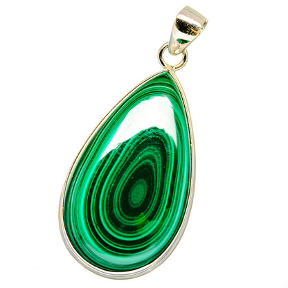 Malachite Pendants handcrafted by Ana Silver Co - PD16087