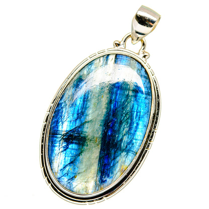 Kyanite Pendants handcrafted by Ana Silver Co - PD16095