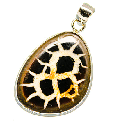 Septarian Geode Pendants handcrafted by Ana Silver Co - PD16106