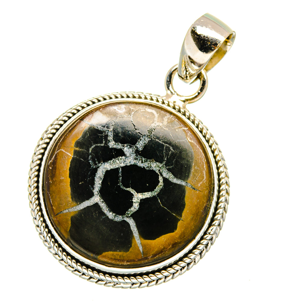 Septarian Geode Pendants handcrafted by Ana Silver Co - PD16113