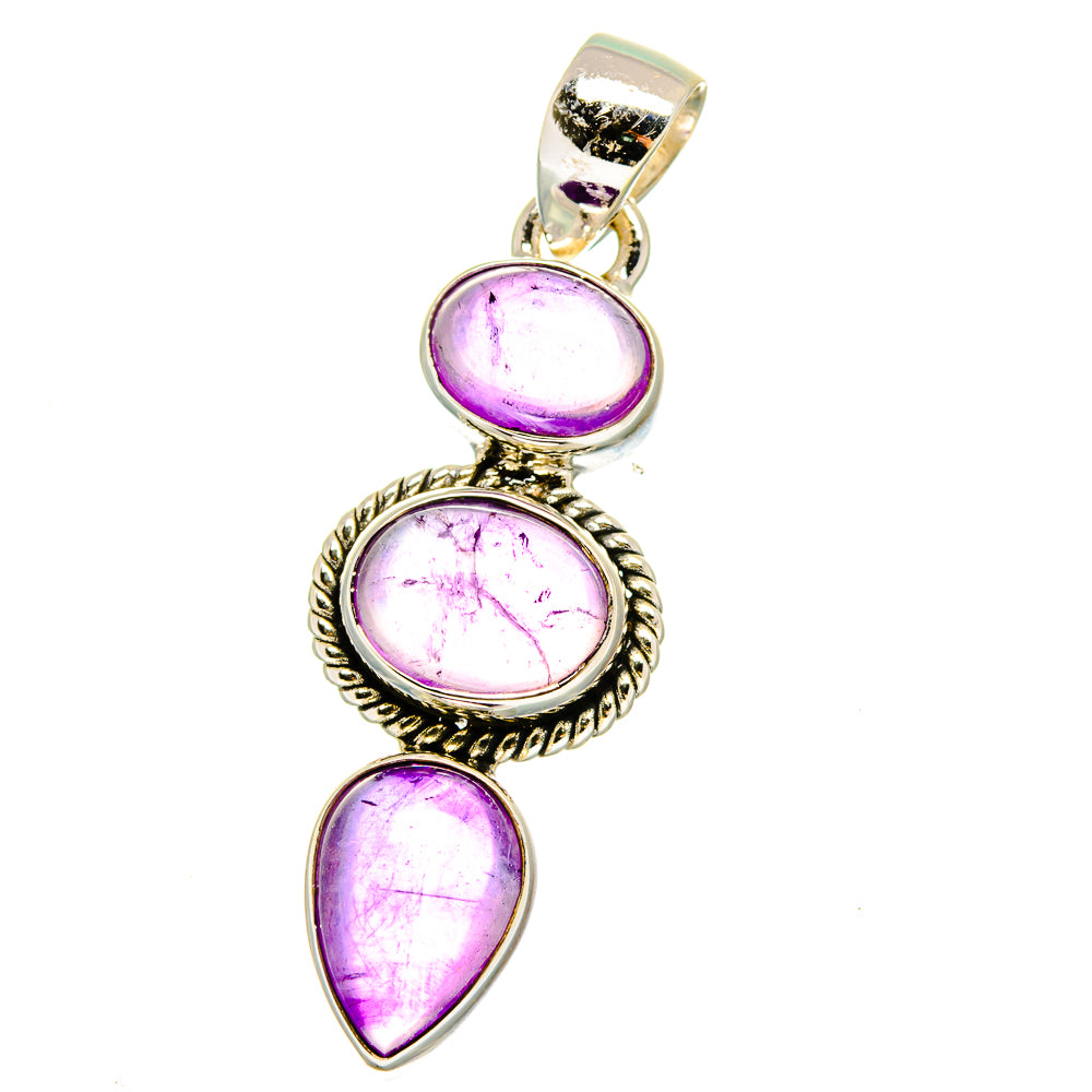 Amethyst Pendants handcrafted by Ana Silver Co - PD16130