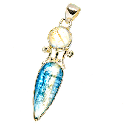 Kyanite Pendants handcrafted by Ana Silver Co - PD16135