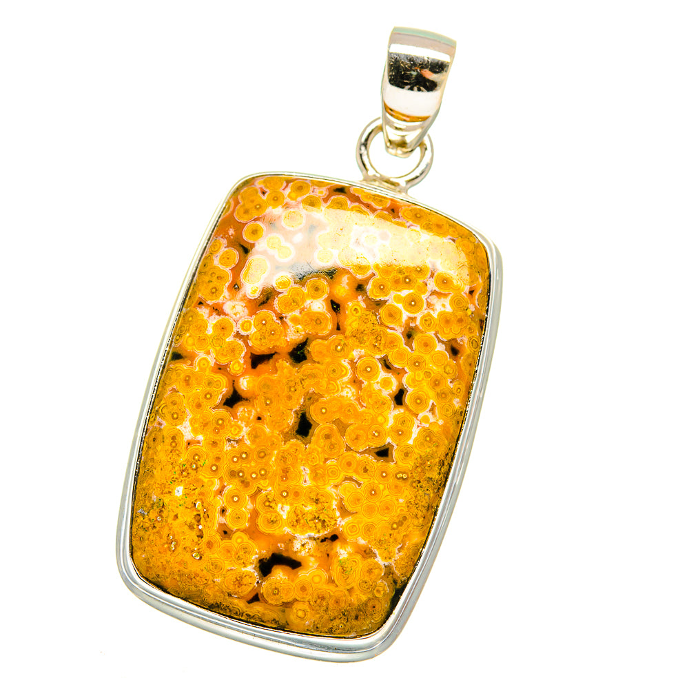 Ocean Jasper Pendants handcrafted by Ana Silver Co - PD16138