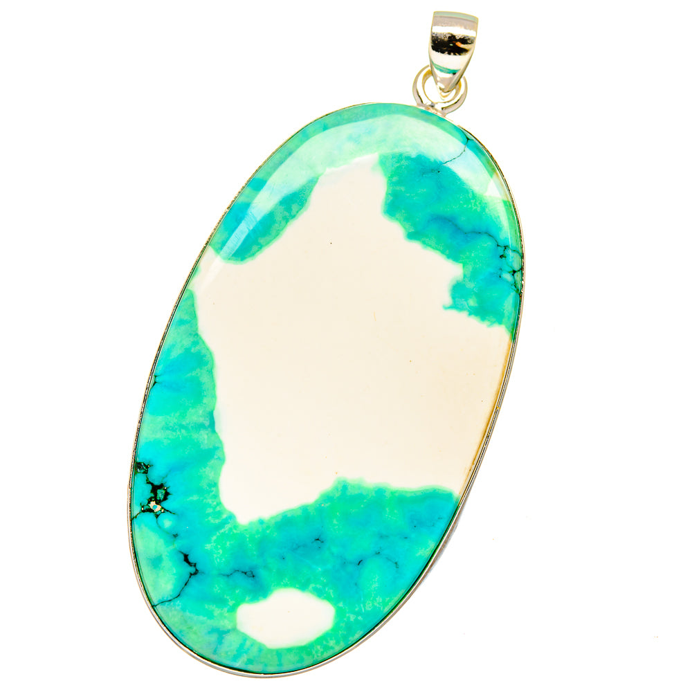Green Howlite Pendants handcrafted by Ana Silver Co - PD16142