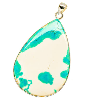 Green Howlite Pendants handcrafted by Ana Silver Co - PD16145