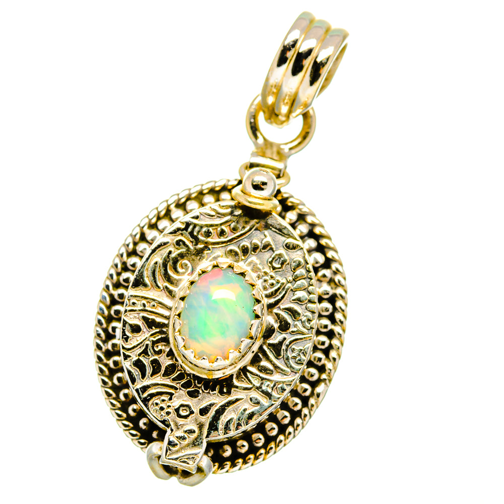 Ethiopian Opal Pendants handcrafted by Ana Silver Co - PD16168