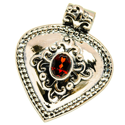 Garnet Pendants handcrafted by Ana Silver Co - PD16175