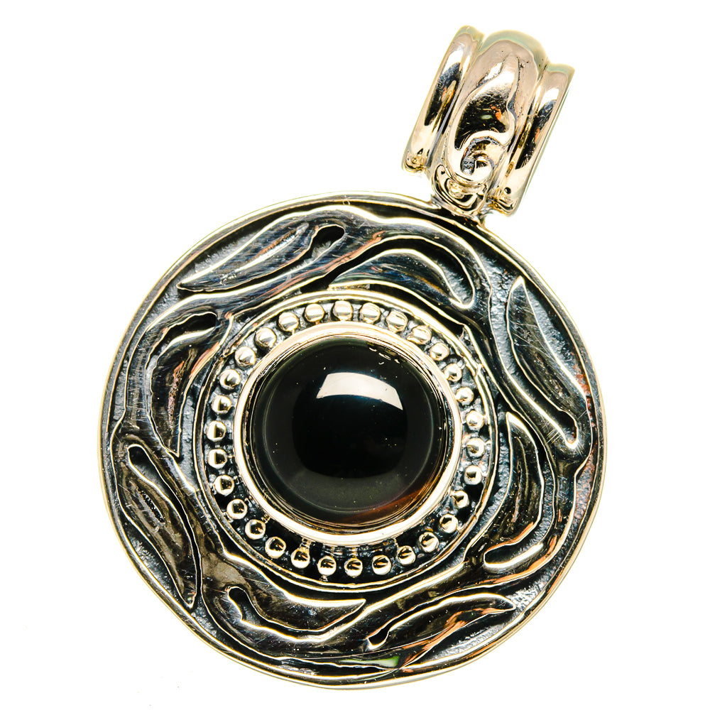 Black Onyx Pendants handcrafted by Ana Silver Co - PD16176