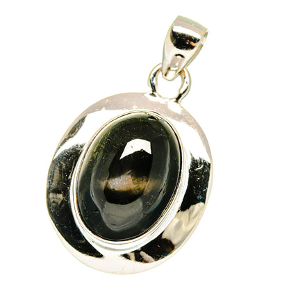 Star Diopside Pendants handcrafted by Ana Silver Co - PD16177