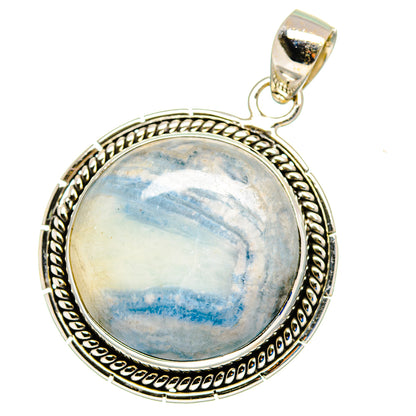 Blue Scheelite Pendants handcrafted by Ana Silver Co - PD16187